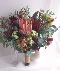 Dusty Burgundy Native Protea Bouquet