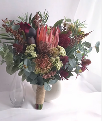 Dusty Burgundy Native Protea Bouquet