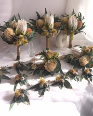 Native Protea Brown Banksia Bouquet