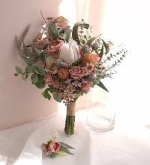 Native Protea Banksia Bouquet Arrangement