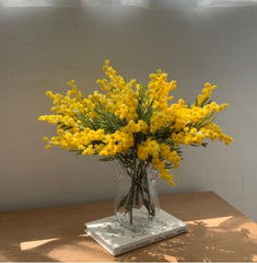 5 Stems Artificial Wattle Bouquet 42cmH