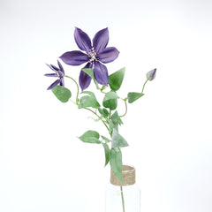 Artificial Clematis Flower 71cmH