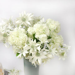 Artificial Flannel Flower 46cmH