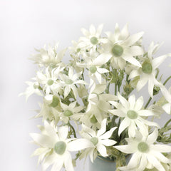 Artificial Flannel Flower 46cmH