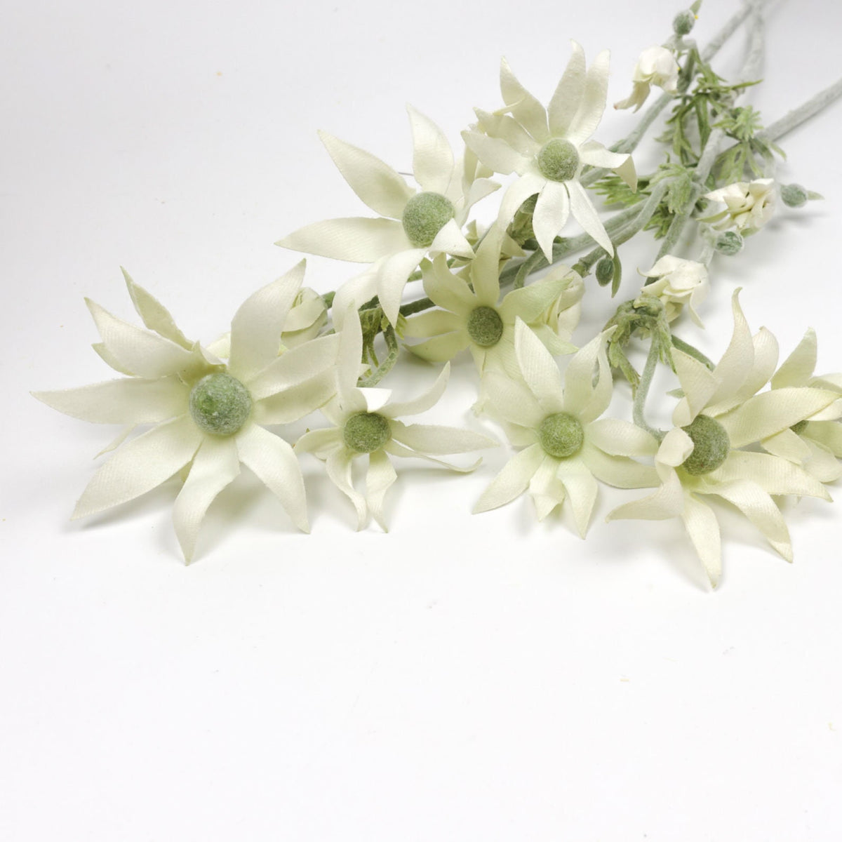 Artificial Flannel Flower 46cmH