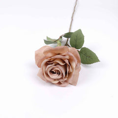 Artificial Garden Rose Stem 63cmH