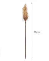 Reed Pampas Grass Spray 83cmH