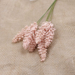 6pcs Mini Pastel Foam Reed Bunch 31cmH