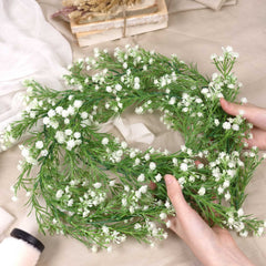 Baby's Breath Gypsophila Garland 175cmH