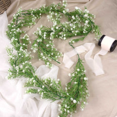 Baby's Breath Gypsophila Garland 175cmH