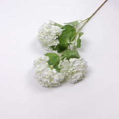 3H Real-touch Snowball Hydrangea Stem 71cmH