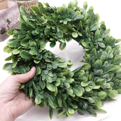 Artificial Boxwood Wreath 29cmD