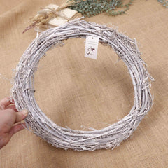 Rustic Grey Wood Wreath (25cm, 30cm)