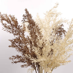 Dried-look Reed Leaf Spray 80cmH