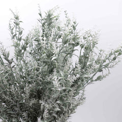 Artificial Lavender Bush in White 57cmH