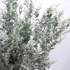 Artificial Lavender Bush in White 57cmH