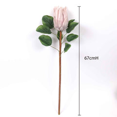 Artificial Queen Protea Stem 67cmH