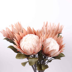 Big Size Artificial King Protea Flower Bloom  73cmH