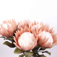 Big Size Artificial King Protea Flower Bloom  73cmH