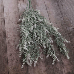 Artificial Lavender Bush in White 57cmH