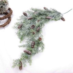 Pine and Cone Garland Hanging 101cmH