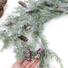 Pine and Cone Garland Hanging 101cmH