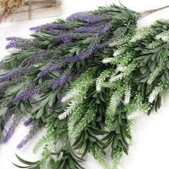 Artificial Lavender Hanging Bush 84cmH