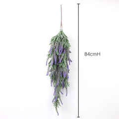 Artificial Lavender Hanging Bush 84cmH