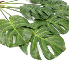 7 Leaves Artificial Monstera Bush 73cmH