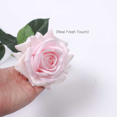 Real Touch Garden Rose Stem(Type1) 75cmH