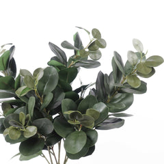 Artificial Ficus Leaves Spray 74cmH