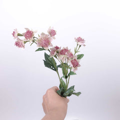 Artificial Astrantia Spray 49cmH