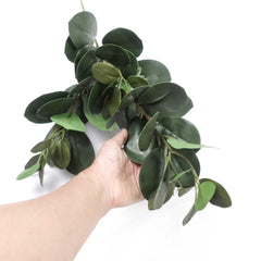 Artificial Ficus Leaves Spray 74cmH