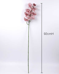 8 Heads Real-touch Artificial Orchid  92cmH