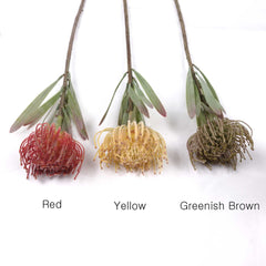 Artificial Leucospermum Stem 43cmH