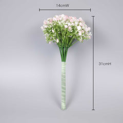 Real-touch Baby's Breath Gypsophila Bouquet 31cmH