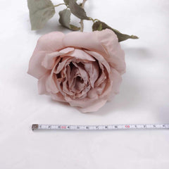 Dried-look Artificial Rose Stem 56cmH