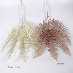 Dried-look Artificial Fern Spray 75cmH