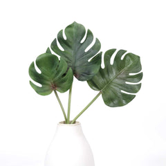 3 Stems Tropical Leaf Bundle 45cmH