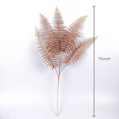 Dried-look Artificial Fern Spray 75cmH