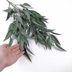 Artificial Eucalyptus Seed Pod Spray 74cm