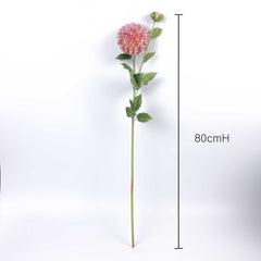 Artificial Dahlia Long Stem 80cmH