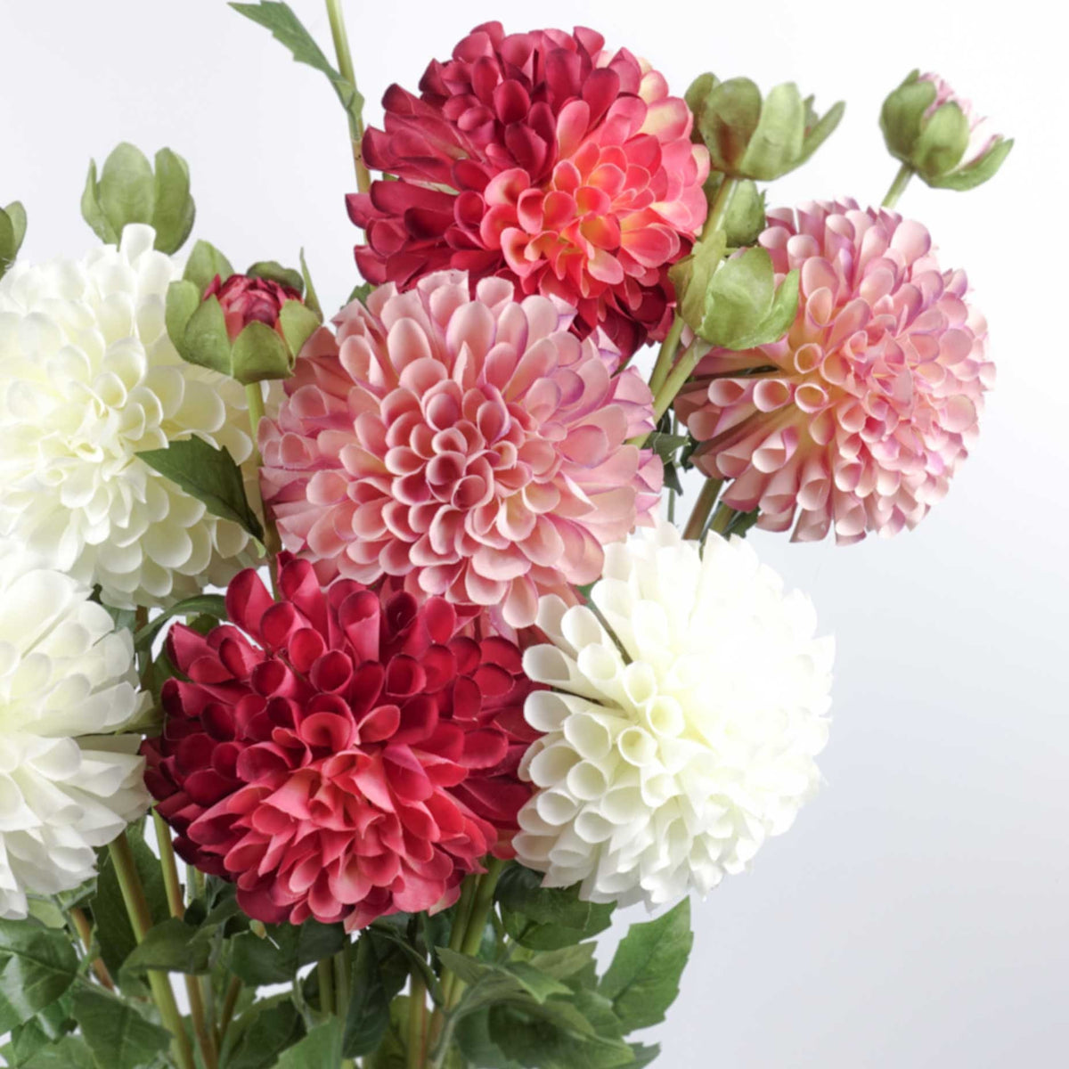 Artificial Dahlia Long Stem 80cmH