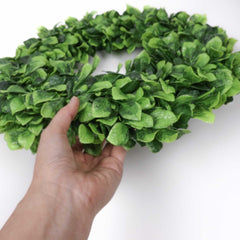 Artificial Leaf Wreath (28cmD, 40cmD)