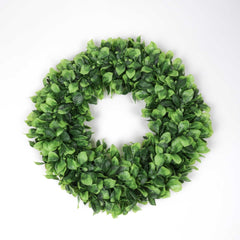 Artificial Leaf Wreath (28cmD, 40cmD)