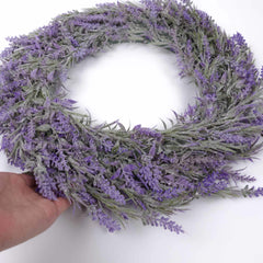 Lavender Wreath 40cmD