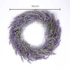 Lavender Wreath 40cmD