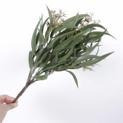 Artificial Eucalyptus Seed Bush 43cmH