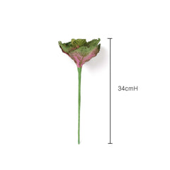 Artificial Cabbage Flower 34cmH