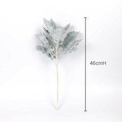 Artificial Dusty Miller Stem 46cmH